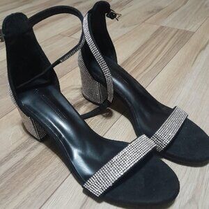 Women's rhinestone heels